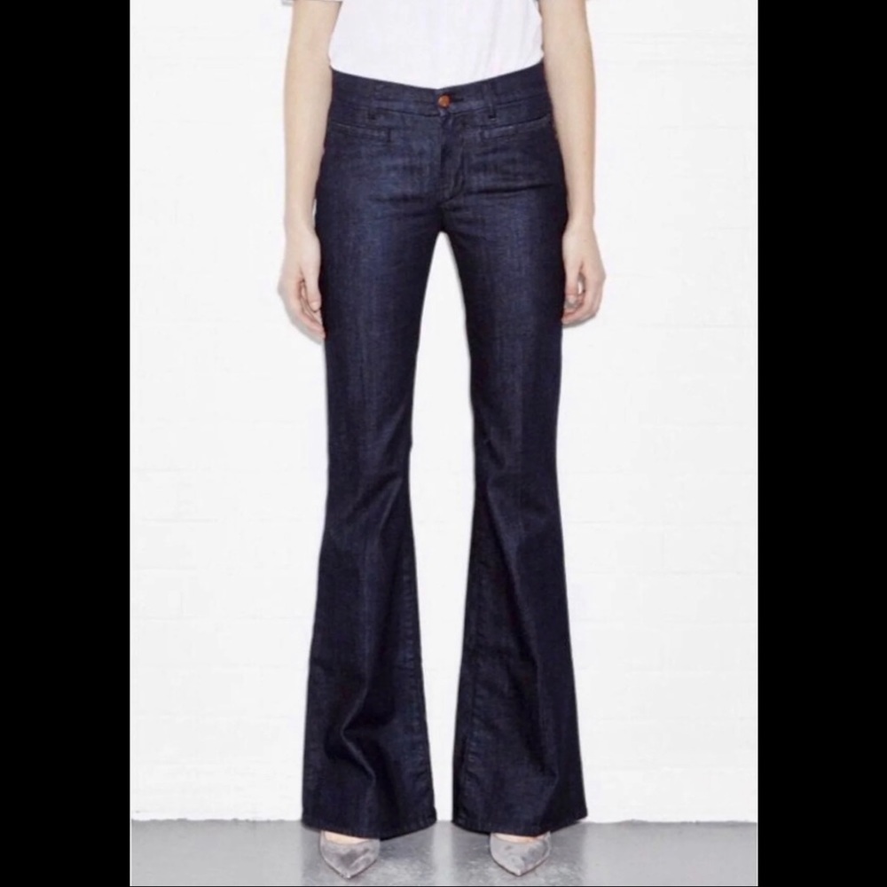 NWT MIH THE MARRAKESH JEANS MID RISE, KICK FLARE